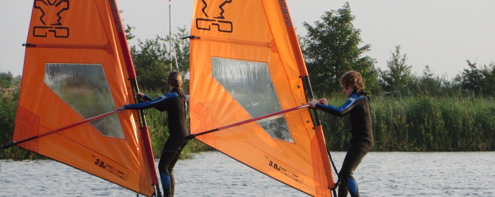 2x windsurfen