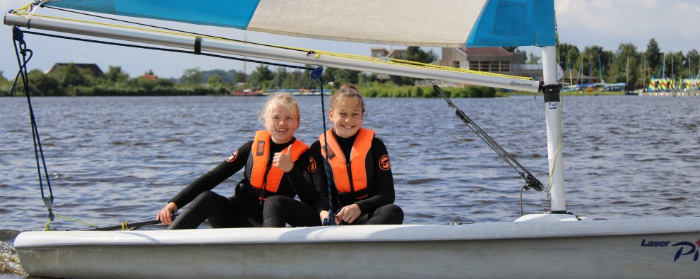 Watersportcamping Friesland varen