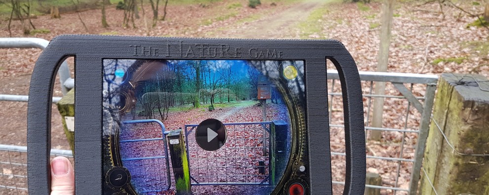 The Nature Game Drenthe tablet spel