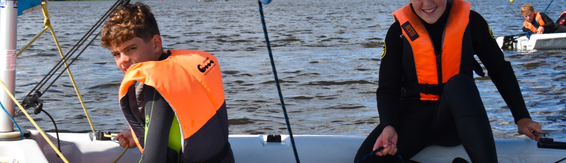Cursus zeilen Friesland Cnossen Leekstermeer